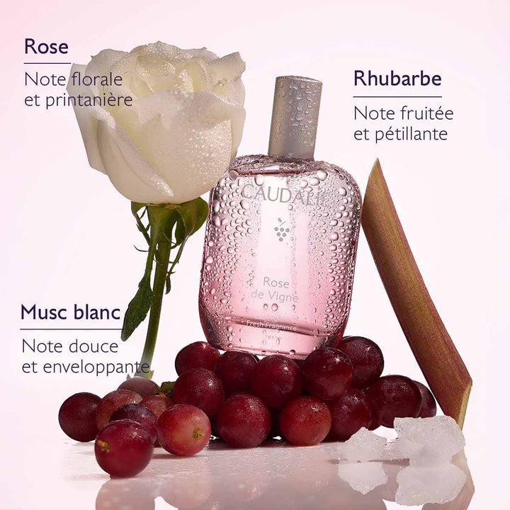Caudalie Rose de Vigne fresh eau de parfum 50 ml (1.69fl oz)