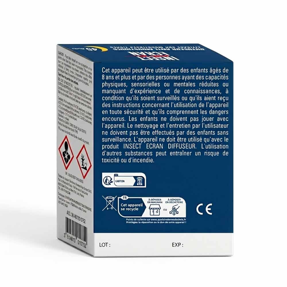 Insect Ecran Electric insecticide diffuser + 30 ml refill (1.01fl oz)