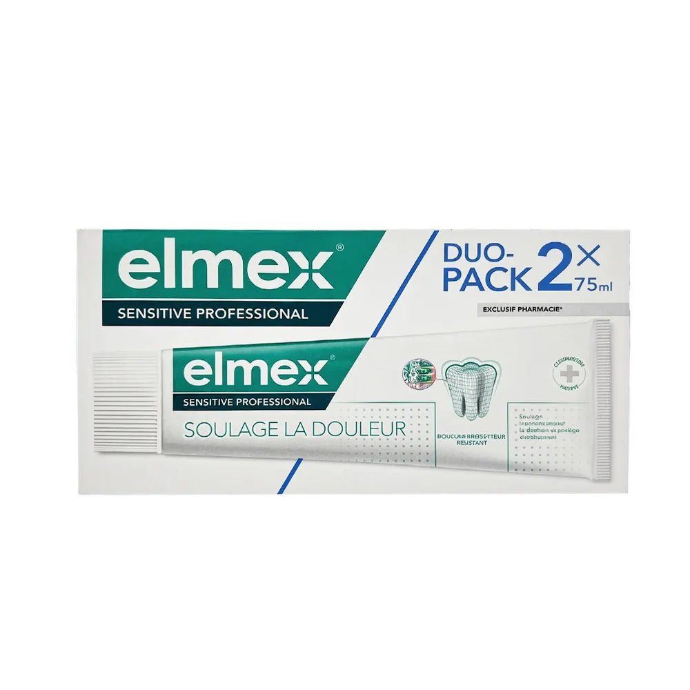Elmex Sensitive Professional Toothpaste 75ml x2(2.53fl oz x2)