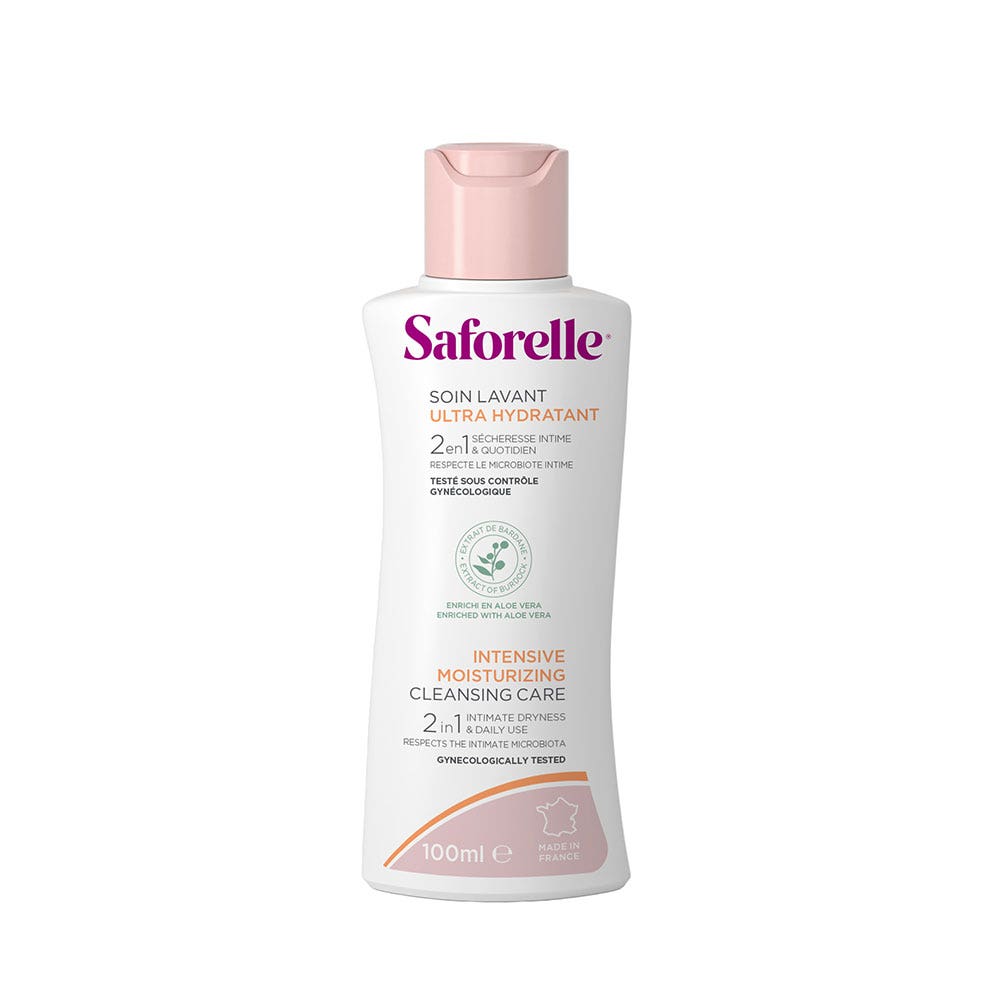 Saforelle Ultra hydrating cleansing care for dry skin 100ml (3.38fl oz)