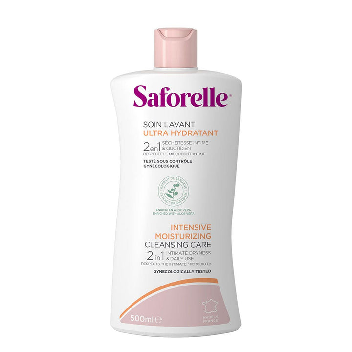 Saforelle Ultra hydrating cleansing care for dry skin 500ml (16.91fl oz)