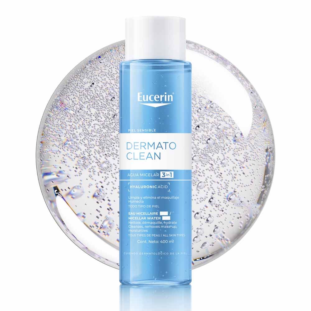 Eucerin DermatoCLEAN [Hyaluron] 3-in-1 micellar water care 400 ml (13.53fl oz)