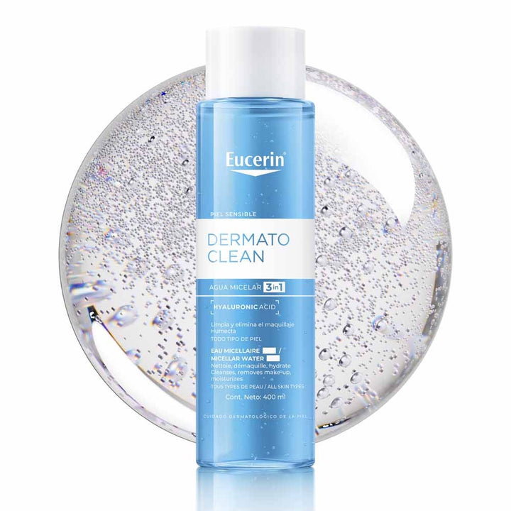 Eucerin DermatoCLEAN [Hyaluron] 3-in-1 micellar water care 400 ml (13.53fl oz)