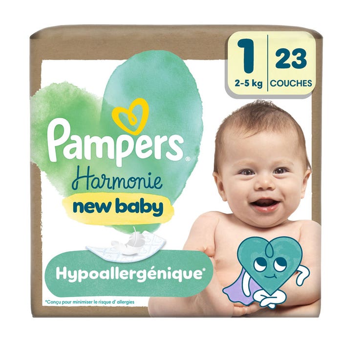 Pampers Harmonie Diapers Size 1 x23
