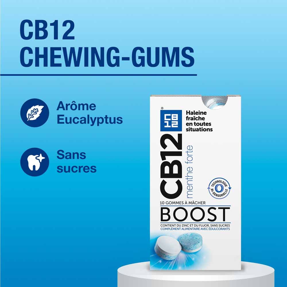 Cb12 Strong mint instant freshness 10 gummies