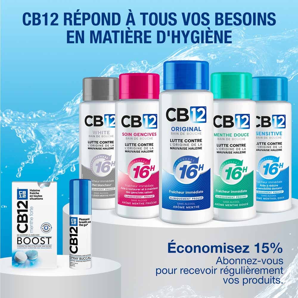 Cb12 Strong mint instant freshness 10 gummies