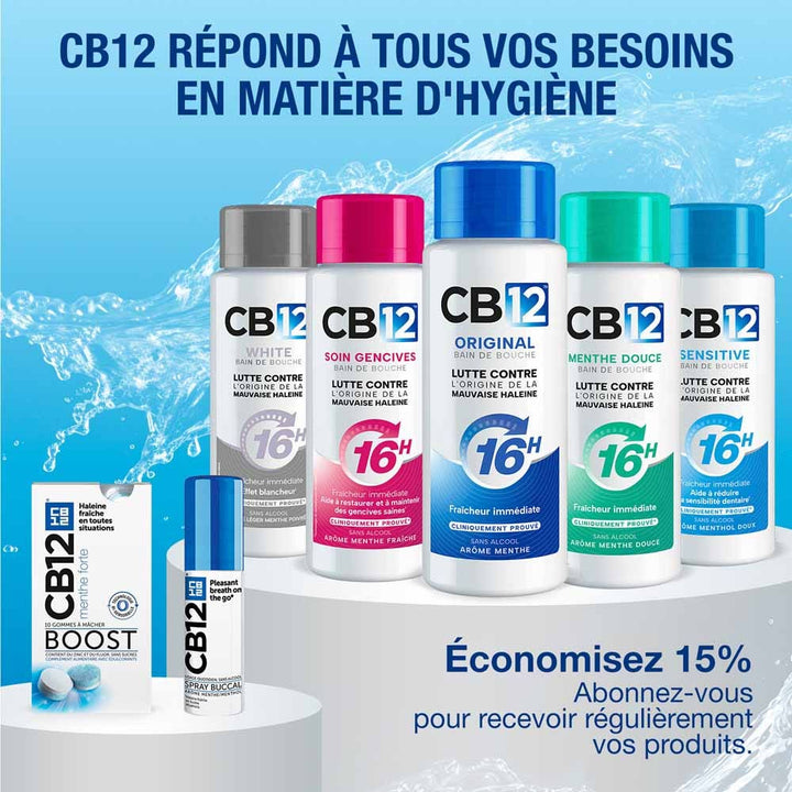 Cb12 Strong mint instant freshness 10 gummies