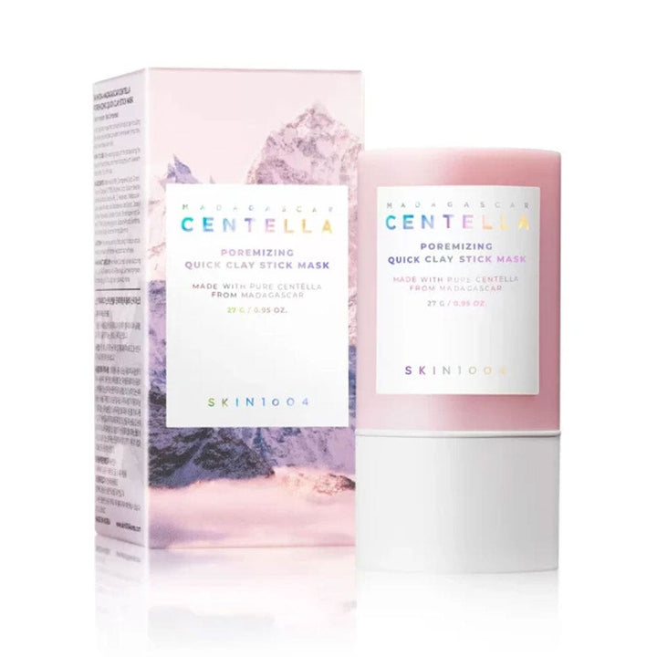 Skin1004 Madagascar Centella Masque stick express à l'argile rose resserrant les pores 27 g