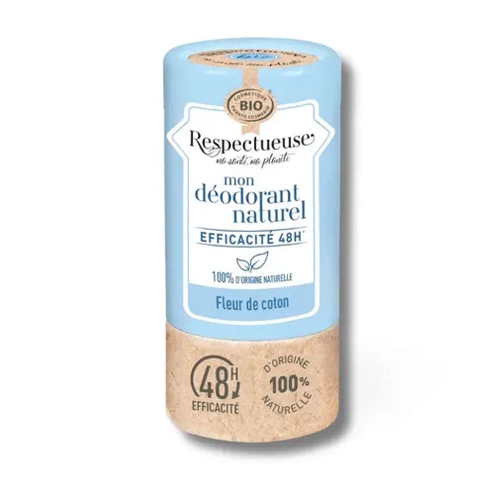 Respectueuse Cotton flower organic deodorant 50 g (1.76oz)