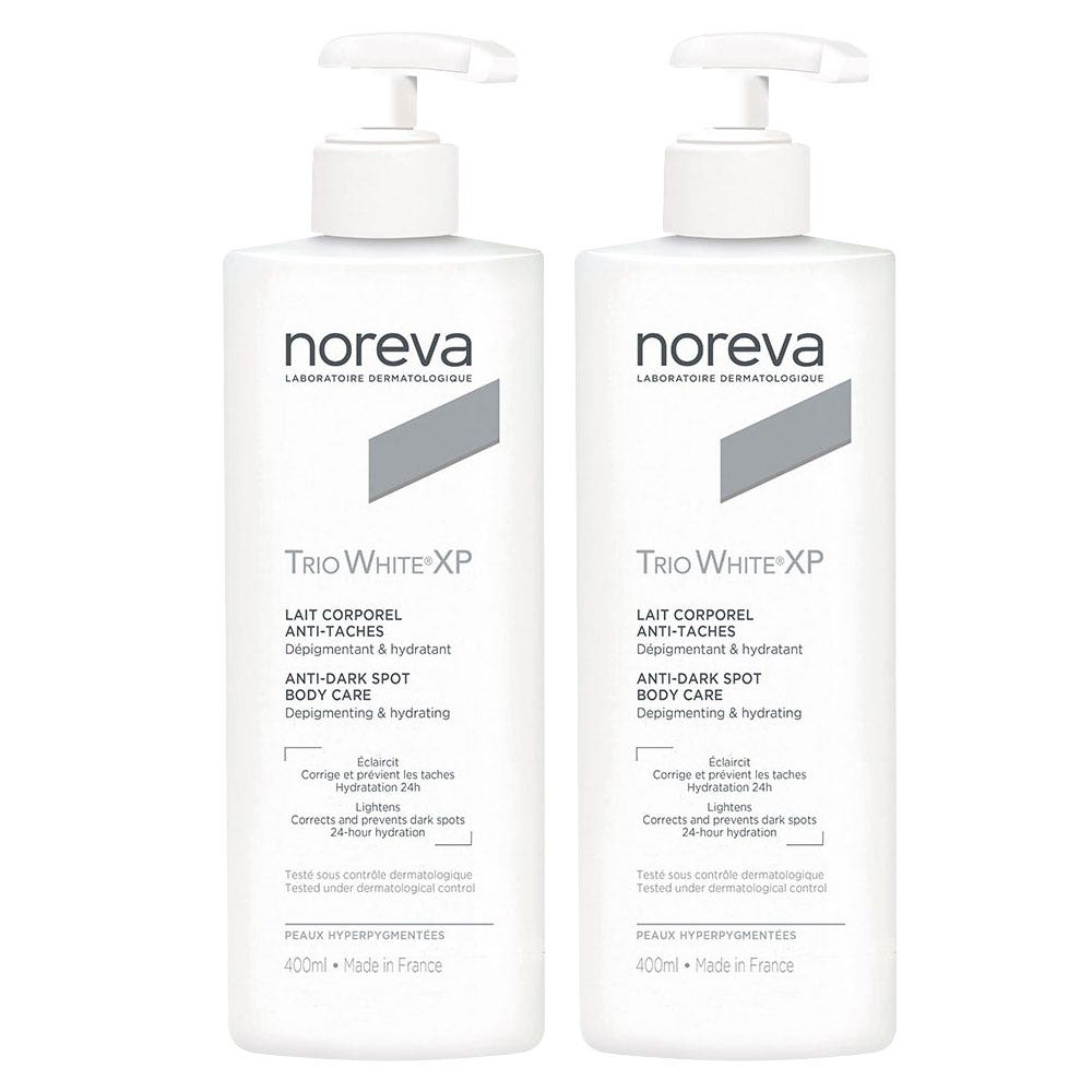 Noreva Trio White Xp Body milk duo 2x400ml (13.53fl oz)