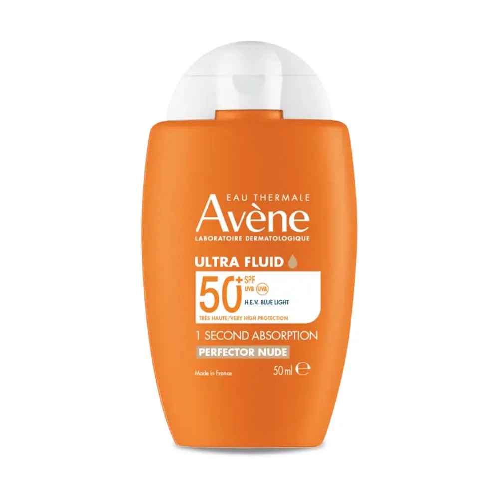 Avène Ultra-Fluid Perfector SPF50+ UVB UVA Blue Light Sunscreen for Sensitive Skin 50ml (1.69fl oz)