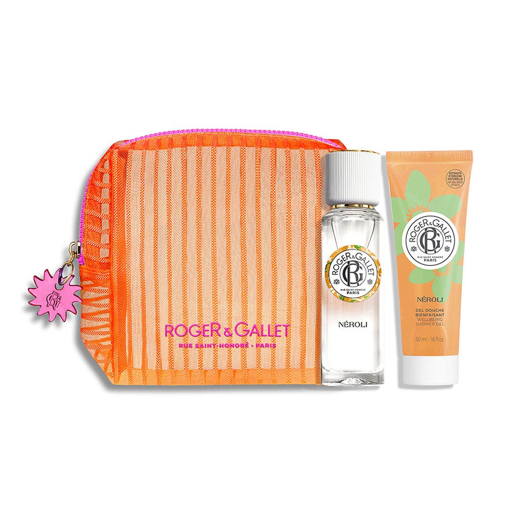 Roger & Gallet Néroli Summer perfume gift set with 30 ml Eau de Parfum and free 50 ml shower gel (1.69fl oz)