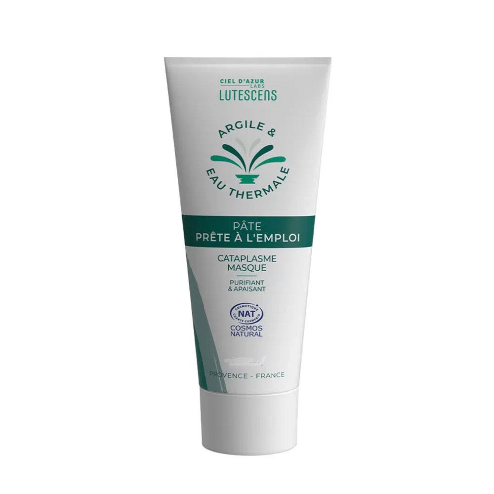 Lutescens Ready face mask with thermal clay 100 ml (3.38fl oz)