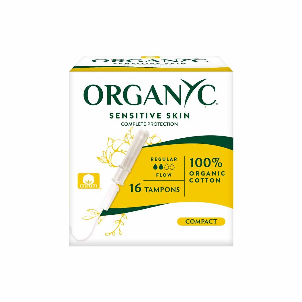 Organyc 100% cotton Bioes Normal applicator pad x16