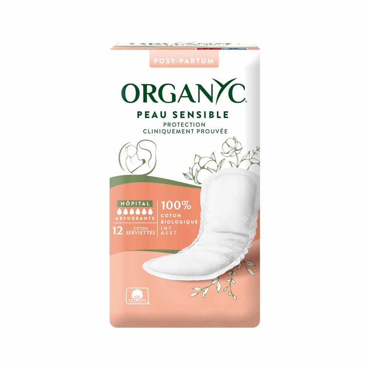 Organyc Maternity حماية لليوم الأول x12