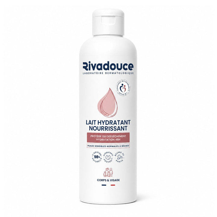 Rivadouce Nourishing hydrating body milk 500ml (16.91fl oz)