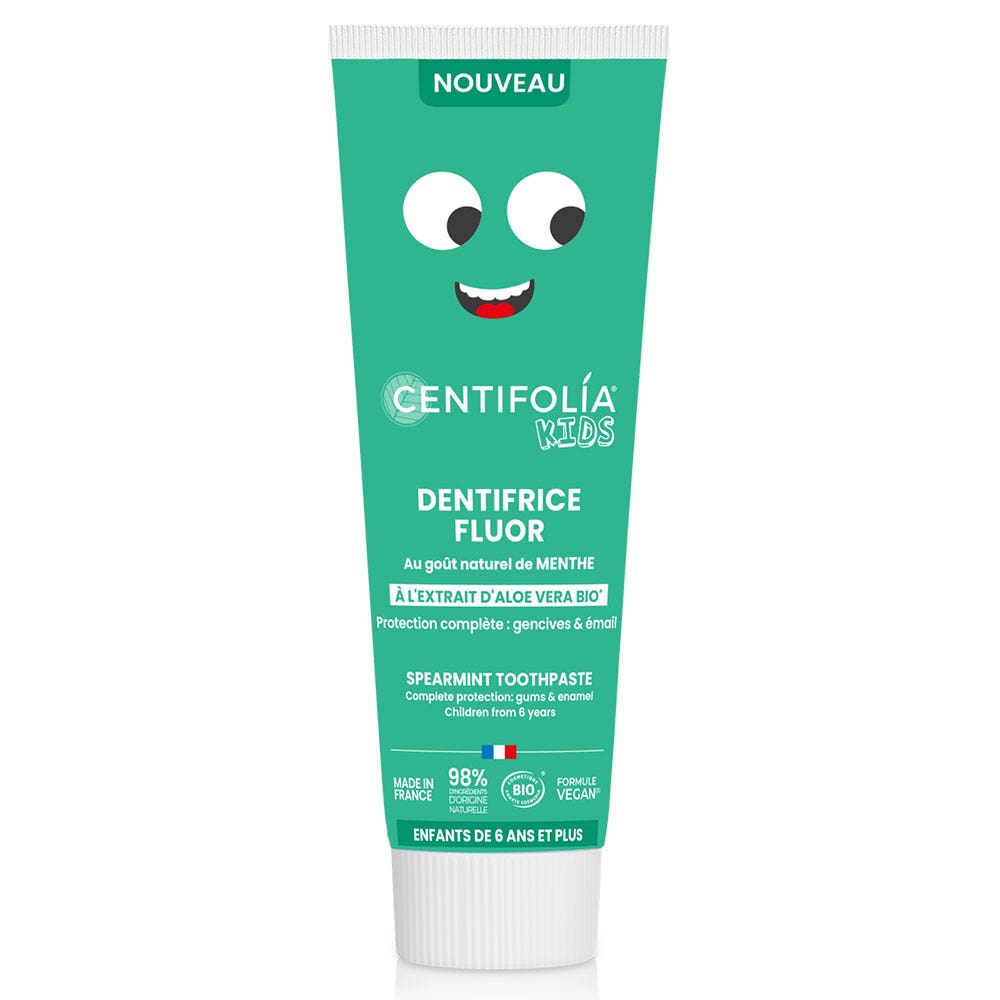 Centifolia Hygiène buccale Kids organic fluoride toothpaste 75 ml (2.54fl oz)