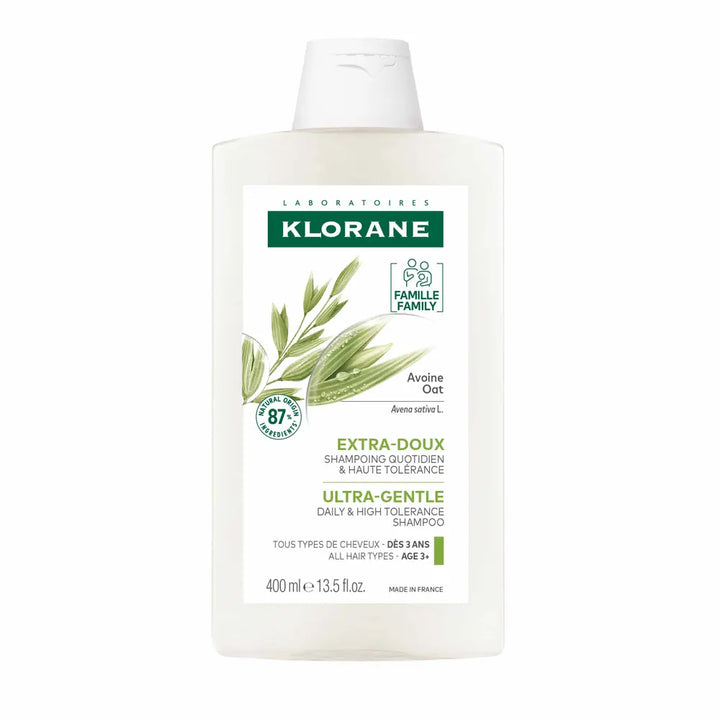 Klorane Ultra-Gentle Shampoo with Oat Milk for All Hair Types