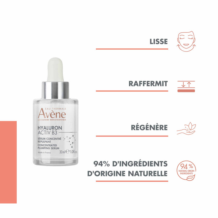 Avène Hyaluron Activ B3 Concentrated Plumping Serum 30ml (1.0floz)