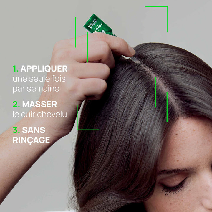 René Furterer Triphasic Reactional 2 en 1 Perte anti-cheveux et traitement de la croissance 12x5 ml (0,17fl oz) ampoules