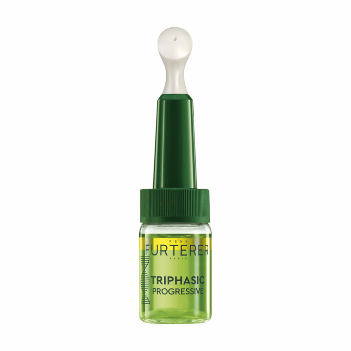 René Furterer Triphasic Progressive anti-hair loss treatment longer, denser hair 8 ampoules