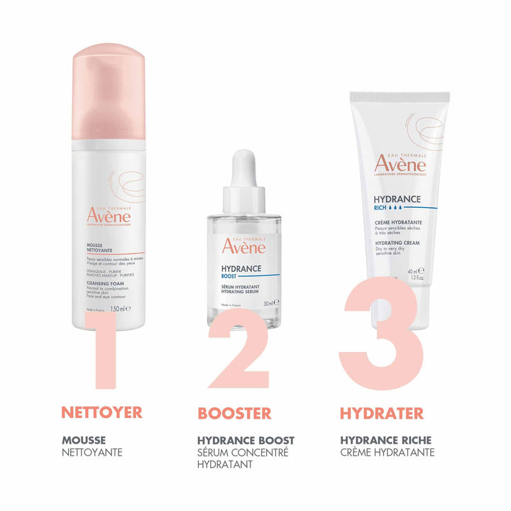 Avène Hydrance Rich Moisturizer 40ml (1.35fl oz) for Sensitive Dry to Very Dry Skin