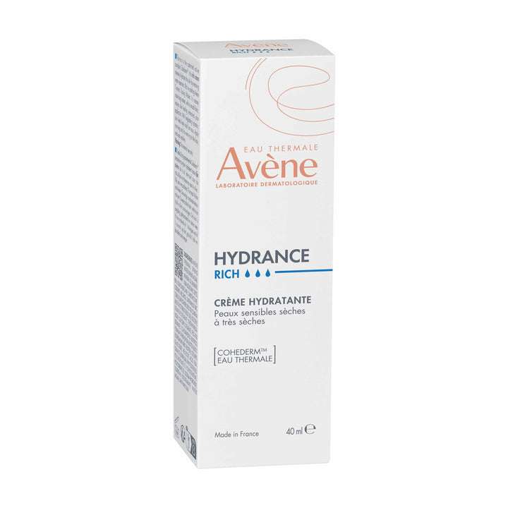 Avène Hydrance Rich Moisturizer 40ml (1.35fl oz) for Sensitive Dry to Very Dry Skin