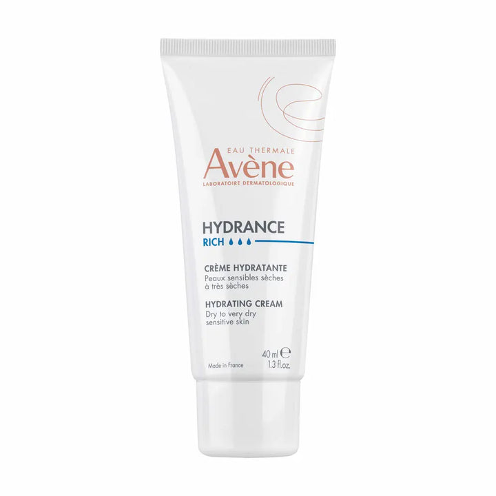 Avène Hydrance Rich Moisturizer 40ml (1.35fl oz) for Sensitive Dry to Very Dry Skin