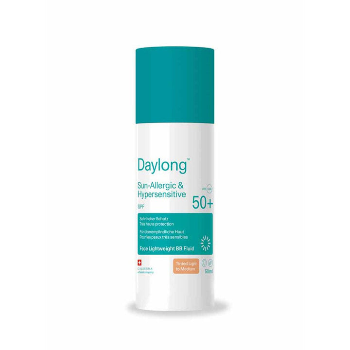 Galderma Daylong Tinted Face Fluid Light to Medium SPF50+ 50 ml (1.69fl oz)