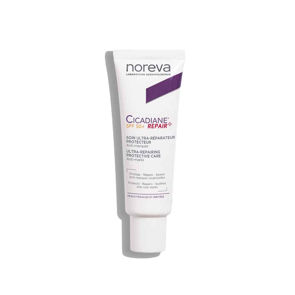 Noreva Cicadiane Repair+ ultra-repairing protective cream SPF50+ 40 ml (1.35fl oz)