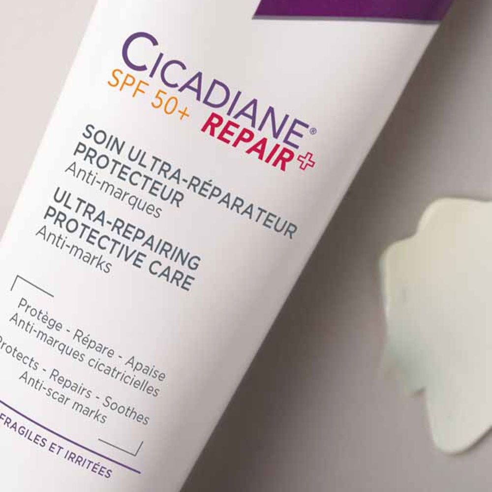Noreva Cicadiane Repair+ ultra-repairing protective cream SPF50+ 40 ml (1.35fl oz)