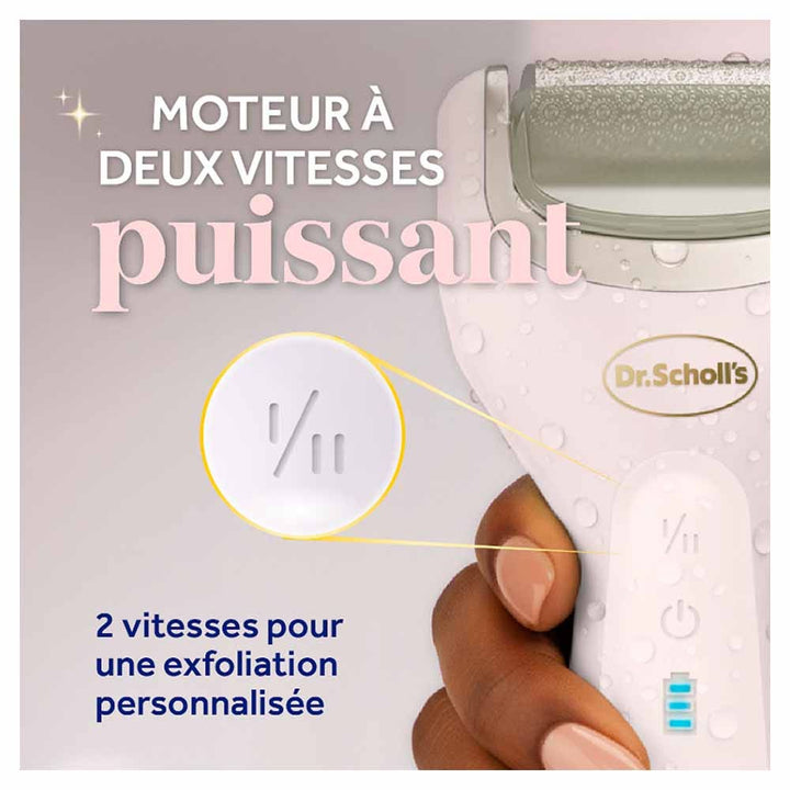 Scholl Pedi Perfect Electric foot file with 2 refills