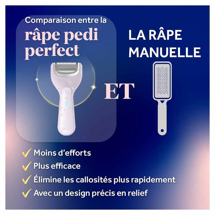 Scholl Pedi Perfect Electric foot file with 2 refills
