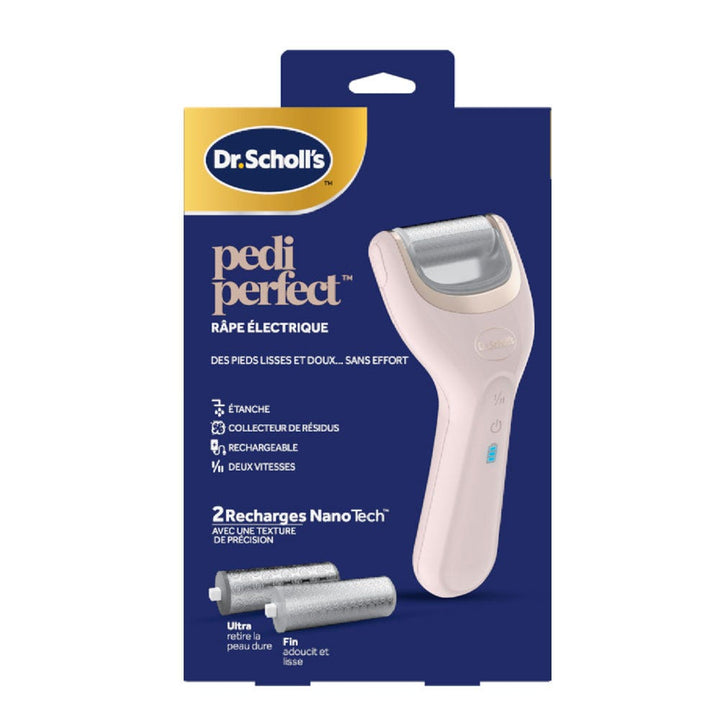 Scholl Pedi Perfect Electric foot file with 2 refills
