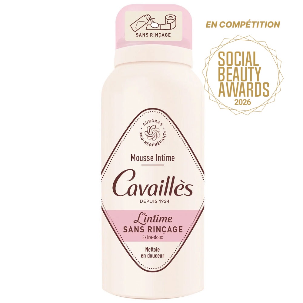 Cavaillès Surgras Pro-Regenerating Ultra-soft No-Rinse Intima Foam 100ml (3.38fl oz)