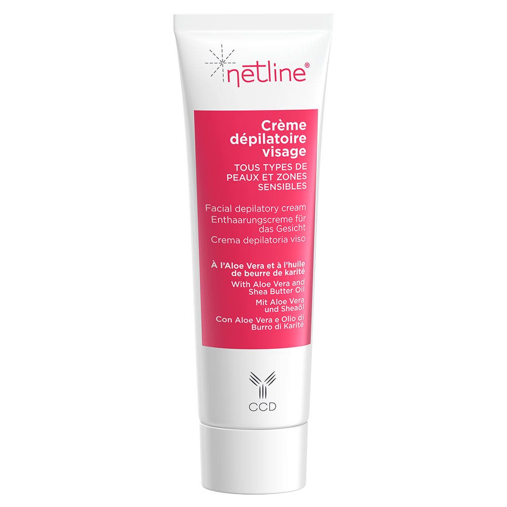 Netline Face depilatory cream 75 ml (2.54fl oz)