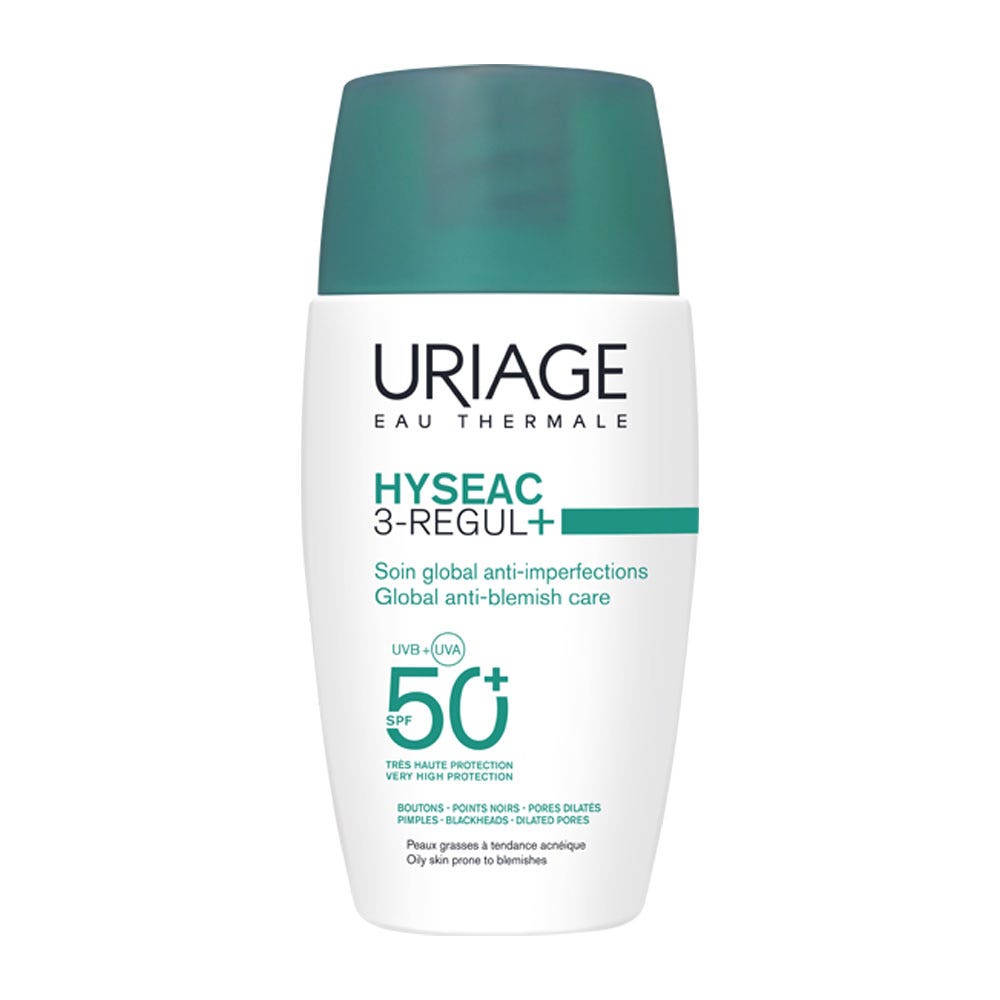 Uriage Hyseac 3-Regul+ global anti-imperfection care SPF50+ 50ml (1.69fl oz)