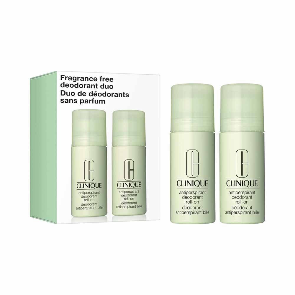 Clinique Fragrance-free roll-on deodorant duo 150ml (5.07fl oz)