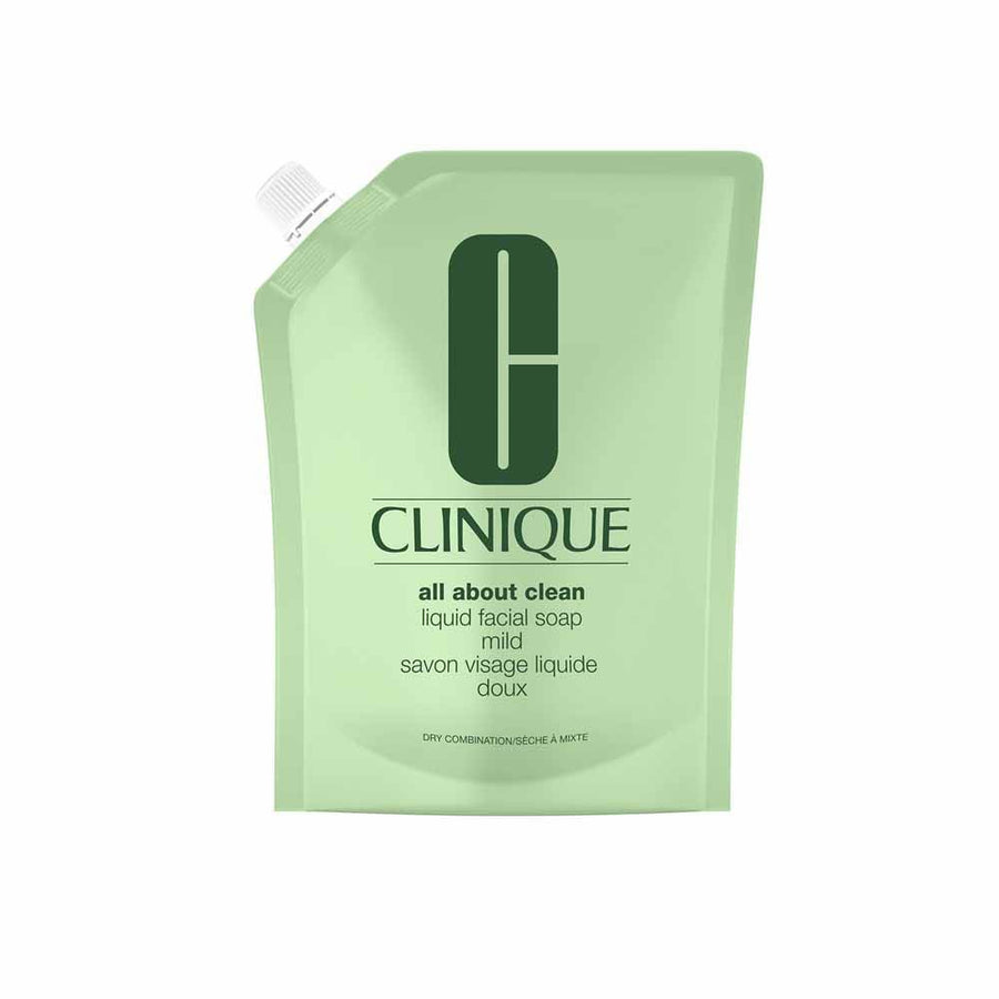 Clinique All About Clean Eco-Refill Gentle Liquid Facial Soap dry to combination skin 400ml (13.53fl oz)