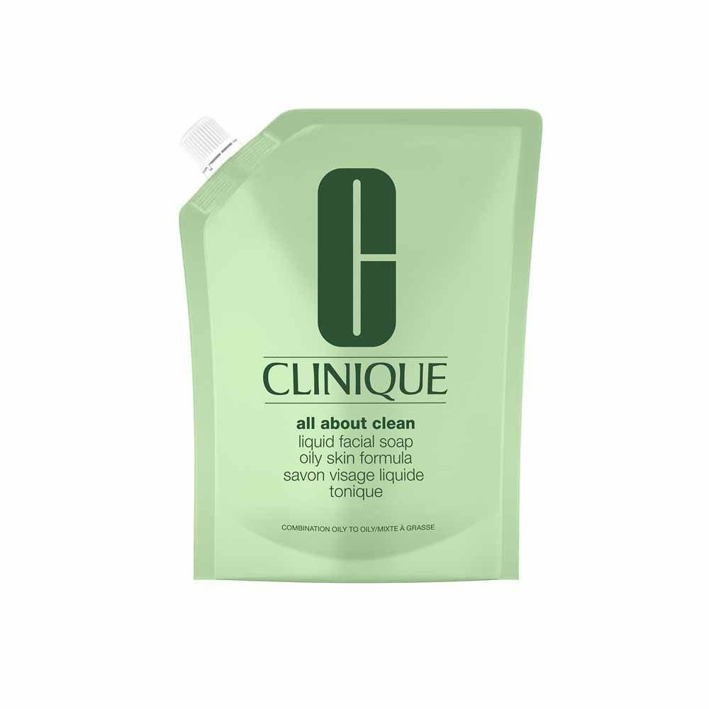 Clinique All About Clean Eco-Refill Gentle Liquid Facial Soap dry to combination skin 400ml (13.53fl oz)