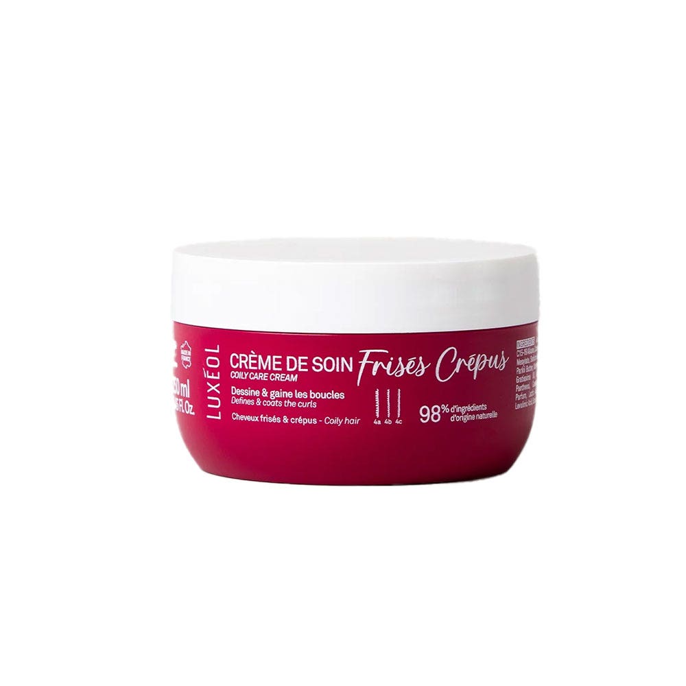 Luxeol Curl care cream for frizzy and coily hair 250 ml (8.45fl oz)