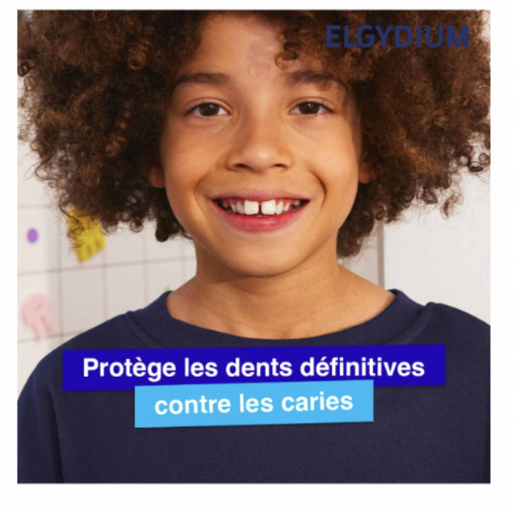 Elgydium Fluoride toothpaste for ages 7-12 Bubble Junior flavour 50 ml (1.69fl oz)