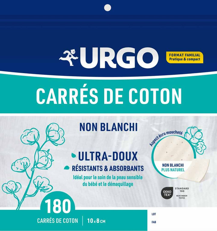 Urgo Cotton square 10x8cm x180