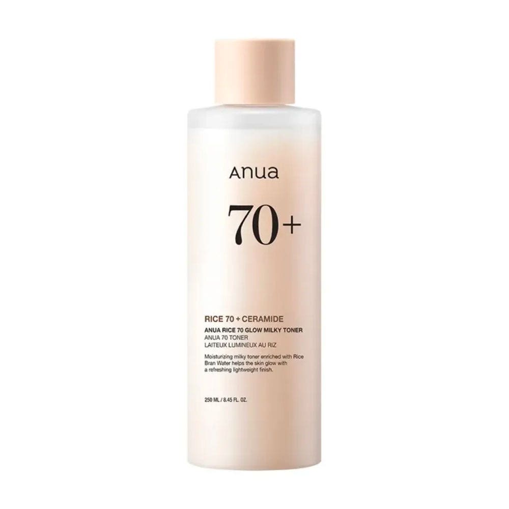 Anua Rice 70 Glow Milky illuminating toner 250 ml (8.45fl oz)