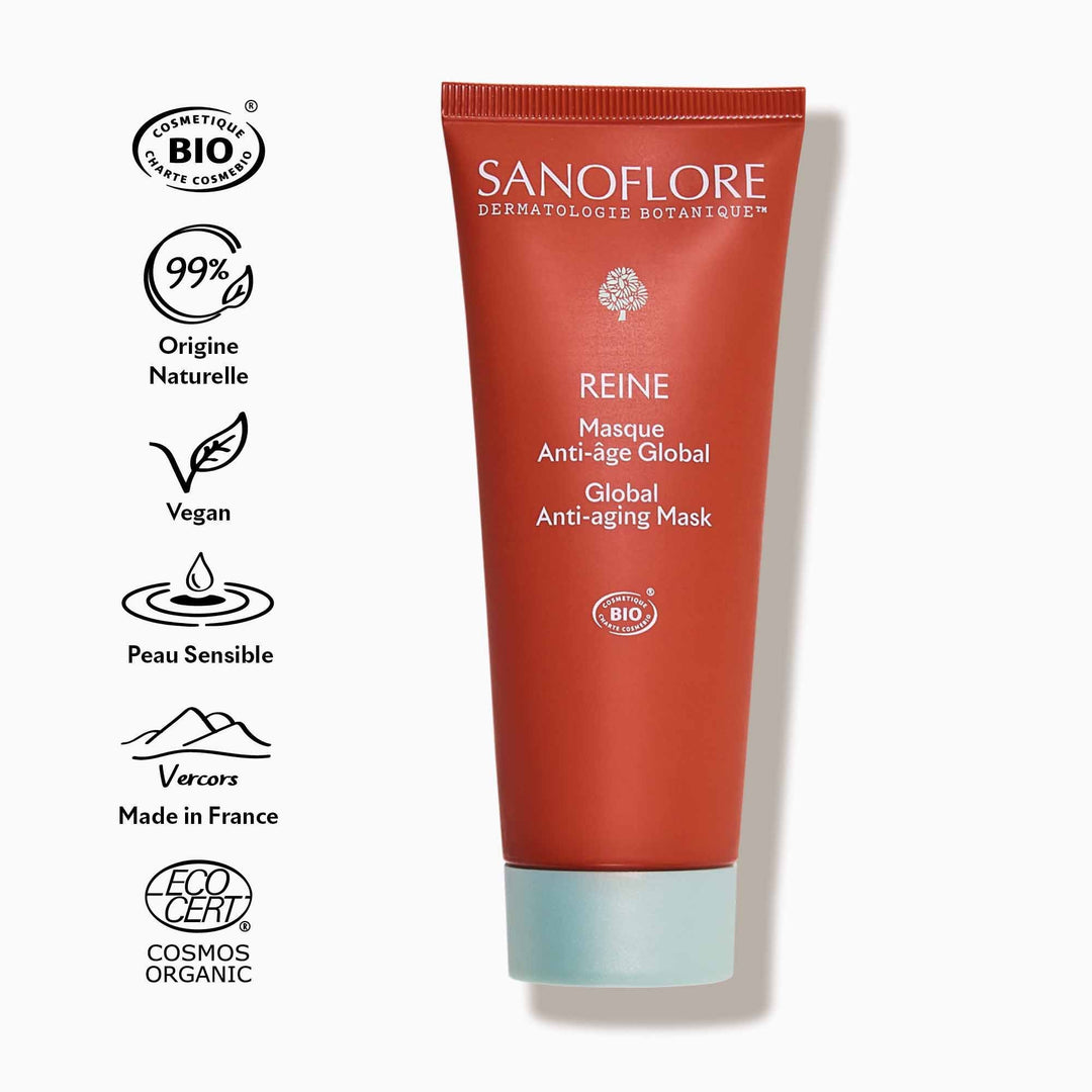 Sanoflore Reine Organic global anti-ageing mask 75 ml (2.54fl oz)