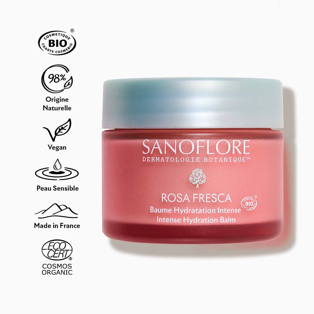 Sanoflore Rosa Fresca Intense Hydration Organic Balm 50 ml (1.69fl oz)
