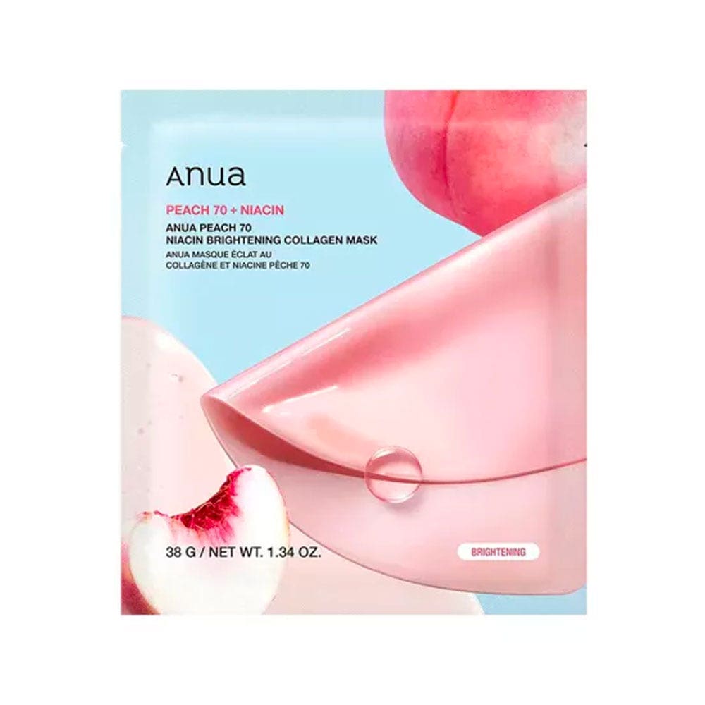 Anua Peach 70 niacin brightening collagen masque 152 g (5.36oz)