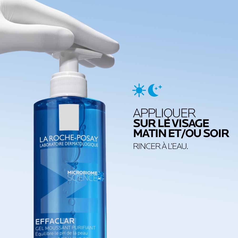 La Roche-Posay Effaclar Effaclar Purifying Foaming Gel Oily Skin with Acne Tendency 400ml (13.52fl oz)