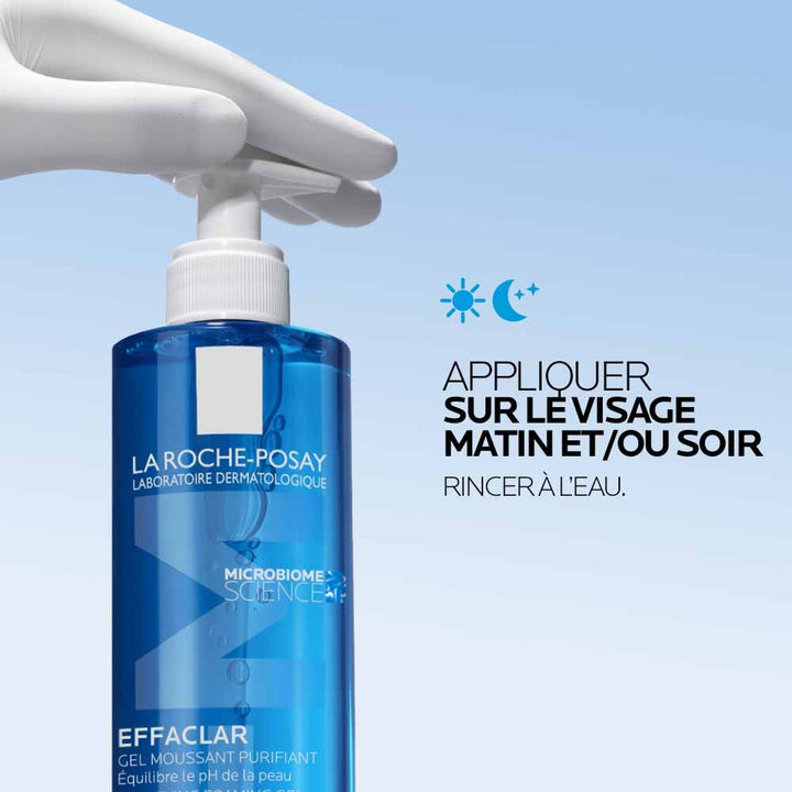La Roche-Posay Effaclar Effaclar Purifying Foaming Gel Oily Skin with Acne Tendency 400ml (13.52fl oz)