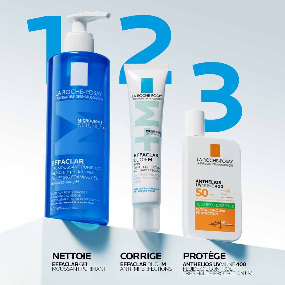 La Roche-Posay Effaclar Effaclar Purifying Foaming Gel Oily Skin with Acne Tendency 400ml (13.52fl oz)